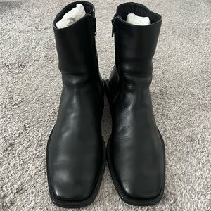 Balenciaga Black Ankle Boots
